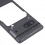 עבור גוגל פיקסל 7 Pro Front Dooding LCD Frame Flace צלחת לוחית (שחור)