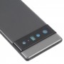 עבור גוגל פיקסל 6 Pro סוללה כיסוי אחורי עם מסגרת אמצעית (שחור)