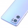 עבור OPPO RENO7 5G CPH2371 כיסוי אחורי סוללה עם מסגרת אמצעית (כחול)