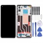 מסך LCD מקורי עבור Oppo Reno5 Pro 5G Digitizer הרכבה מלאה עם מסגרת (כסף)