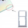 עבור Oppo A96 מגש כרטיס SIM China + SIM - Micro SD Card מגש (ורוד)