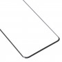 עבור עדשת זכוכית חיצונית של OnePlus 10 Pro קדמי עם OCA עם דבק צלול אופטי (שחור)