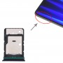 עבור OnePlus nord CE 2 5G מגש כרטיס SIM + מגש כרטיס SIM + מגש כרטיס מיקרו SD (כחול)