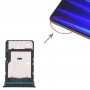 עבור OnePlus nord CE 2 5G מגש כרטיס SIM + מגש כרטיס SIM + מגש כרטיס מיקרו SD (כסף)