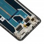מסך LCD של AMOLED עבור OnePlus NORD 2T CPH2399 CPH2401 Digitizer הרכבה מלאה עם מסגרת (שחור)