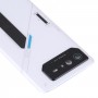 כיסוי אחורי סוללת זכוכית לטלפון ASUS ROG 6 AI2201-C AI2201-F (לבן)
