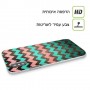 גיאומטריה בירוק כיסוי מגן סליקון מעוצב ל Apple iPhone 15 סקרין מובייל