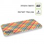 קשת משובצת כיסוי מגן סליקון מעוצב ל Apple iPhone 15 Plus סקרין מובייל