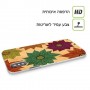 פרח בחיים כיסוי מגן סליקון מעוצב ל Apple iPhone 15 Plus סקרין מובייל