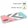 גיאומטריה של גריש כיסוי מגן סליקון מעוצב ל Apple iPhone 15 Plus סקרין מובייל
