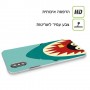 פינג'ין בכריש כיסוי מגן סליקון מעוצב ל Apple iPhone 15 Plus סקרין מובייל