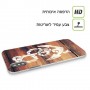 עוגן עץ כיסוי מגן סליקון מעוצב ל Apple iPhone 15 Plus סקרין מובייל