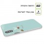 דבורה שמחה כיסוי מגן סליקון מעוצב ל Apple iPhone 15 Pro סקרין מובייל