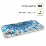 פרח כחול כיסוי מגן סליקון מעוצב ל Apple iPhone 15 Pro סקרין מובייל