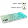 יהלומים בסלט כיסוי מגן סליקון מעוצב ל Apple iPhone 15 Pro סקרין מובייל