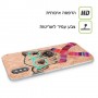 כלב במשקפיים כיסוי מגן סליקון מעוצב ל Apple iPhone 15 Pro סקרין מובייל