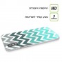 גיאומטי אפור כיסוי מגן סליקון מעוצב ל Apple iPhone 15 Pro סקרין מובייל