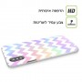 גיאומטריה פסטלית כיסוי מגן סליקון מעוצב ל Apple iPhone 15 Pro סקרין מובייל