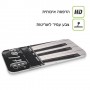 נשמת פסנתר כיסוי מגן סליקון מעוצב ל Apple iPhone 15 Pro סקרין מובייל