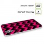 קווים סגולים כיסוי מגן סליקון מעוצב ל Apple iPhone 15 Pro סקרין מובייל