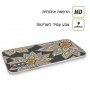 חמניות בשחור כיסוי מגן סליקון מעוצב ל Apple iPhone 15 Pro סקרין מובייל