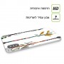 חצי עץ כיסוי מגן סליקון מעוצב ל Apple iPhone 15 Pro סקרין מובייל