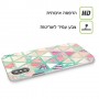 משולשים כיסוי מגן סליקון מעוצב ל Apple iPhone 15 Pro סקרין מובייל