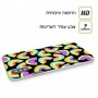 קשתות ניאון כיסוי מגן סליקון מעוצב ל Apple iPhone 15 Pro Max סקרין מובייל