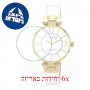 [6 יחידות] Anne Klein 10-N9168WTWT מגן מסך הידרוג'ל שקוף (סיליקון) לשעון