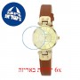 [6 יחידות] Anne Klein 10-N9442CHHY מגן מסך הידרוג'ל שקוף (סיליקון) לשעון