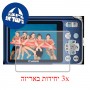 [3 יחידות] מגן מסך הידרוג'ל פרטיות (סיליקון) למצלמה מדגם : Canon PowerShot A3100 IS מותג : סקרין מובייל
