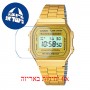 [6 יחידות] Casio A168WG-9EF מגן מסך הידרוג'ל שקוף (סיליקון) לשעון