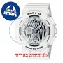 [6 יחידות] Casio BA-120WLP-7A מגן מסך הידרוג'ל שקוף (סיליקון) לשעון