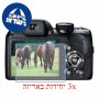 [3 יחידות] מגן מסך נאנו זכוכית 9H למצלמה מדגם : Fujifilm FinePix S4500 מותג : סקרין מובייל