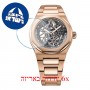 [6 יחידות] Girard Perregaux Laureato 81015-52-002-52A מגן מסך הידרוג'ל שקוף (סיליקון) לשעון