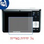 [3 יחידות] מגן מסך הידרוג'ל שקוף (סיליקון) למצלמה מדגם : Olympus FE-5035 מותג : סקרין מובייל