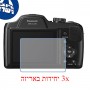 [3 יחידות] מגן מסך הידרוג'ל שקוף (סיליקון) למצלמה מדגם : Panasonic Lumix DMC-LZ30 מותג : סקרין מובייל