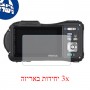 [3 יחידות] מגן מסך הידרוג'ל שקוף (סיליקון) למצלמה מדגם : Pentax Optio WG-1 GPS מותג : סקרין מובייל