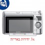 [3 יחידות] מגן מסך הידרוג'ל פרטיות (סיליקון) למצלמה מדגם : Sony Alpha NEX-F3 מותג : סקרין מובייל