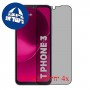 [4 יחידות] T-Mobile T Phone 3 5G  מגן מסך הידרוג'ל פרטיות (סיליקון) סקרין מובייל