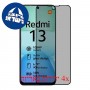 [4 יחידות] Xiaomi Redmi 13  מגן מסך הידרוג'ל פרטיות (סיליקון) סקרין מובייל