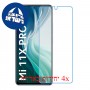 [4 יחידות] Xiaomi Mi 11X Pro מגן מסך נאנו זכוכית 9H סקרין מובייל