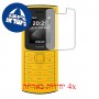 [4 יחידות] Nokia 110 4G מגן מסך הידרוג'ל שקוף (סיליקון) סקרין מובייל