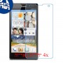 [4 יחידות] Huawei Ascend G740 מגן מסך נאנו זכוכית 9H סקרין מובייל