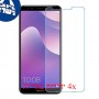 [4 יחידות] Huawei Y7 Pro (2018) מגן מסך נאנו זכוכית 9H סקרין מובייל