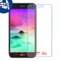 [4 יחידות] LG K10 (2017) מגן מסך נאנו זכוכית 9H סקרין מובייל