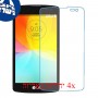 [4 יחידות] LG L Fino מגן מסך נאנו זכוכית 9H סקרין מובייל