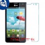 [4 יחידות] LG Optimus F3 מגן מסך נאנו זכוכית 9H סקרין מובייל