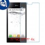 [4 יחידות] LG Optimus GJ E975W מגן מסך נאנו זכוכית 9H סקרין מובייל