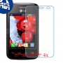 [4 יחידות] LG Optimus L1 II Tri E475 מגן מסך נאנו זכוכית 9H סקרין מובייל
